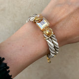 Champagne Queen Trio Bracelet