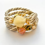 Golden Twist Bracelet