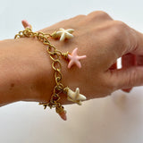 Star Fish Charm Bracelet