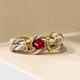 Merry Red Rope Bracelet