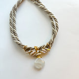 Neutral Drop Necklace