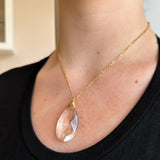 Clear Crystal Necklace