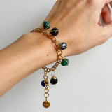 Midnight Tone Charm bracelet