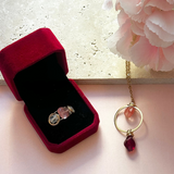 Crystal Heart Ring