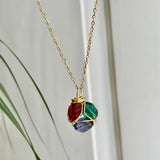 Crystal Trio Necklace