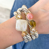 Golden Twist Bracelet