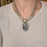 Neutral Drop Necklace