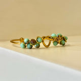 Sea Green Blossom Bangle