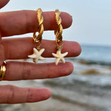 Star fish Hoops